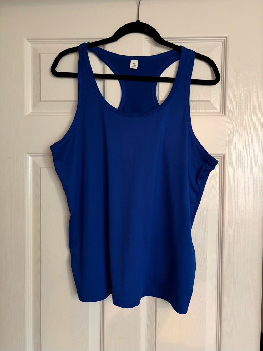 EUC Source Unknown Royal Blue Racerback Tank Top, size XL